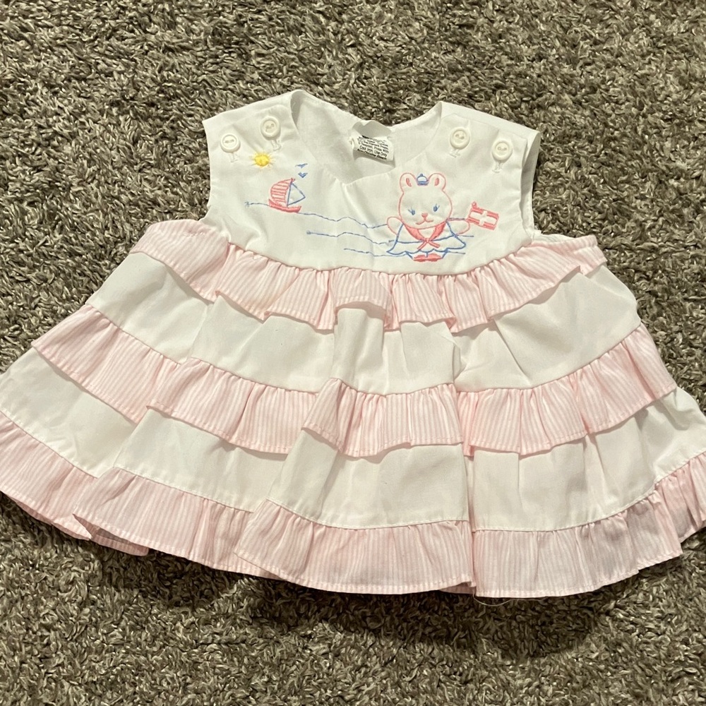 Vintage Baby Girl Dress size 6-9 months